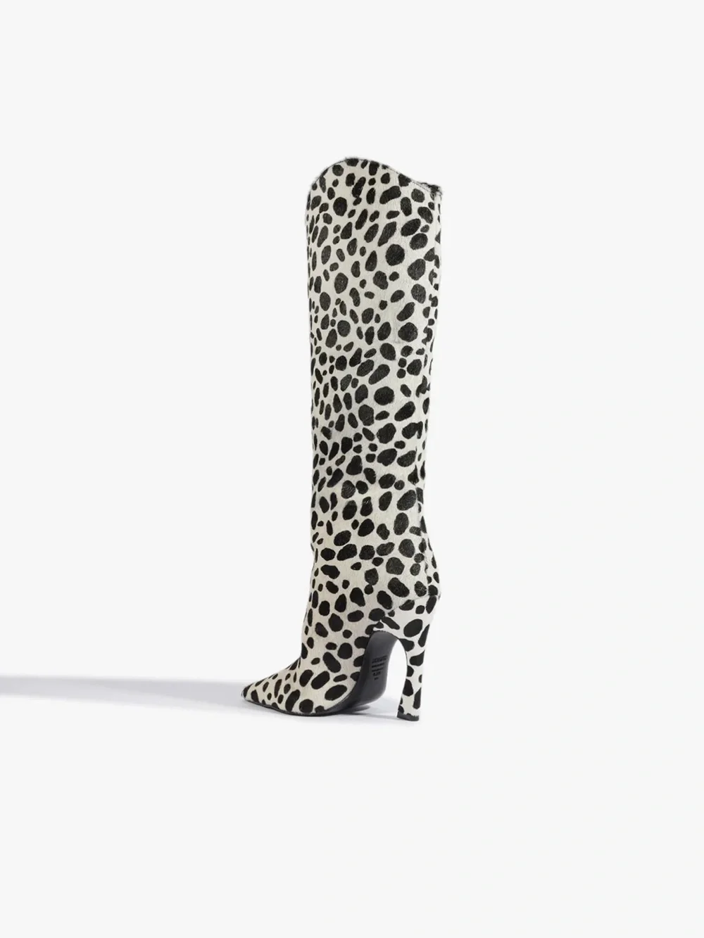 SCHUTZ Maryann Up Curve Calf Hair Boots Sz 7